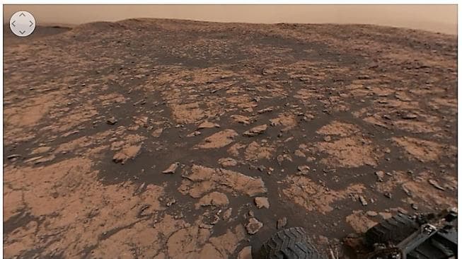 Dramatisnya Panorama 360 Derajat di Mars