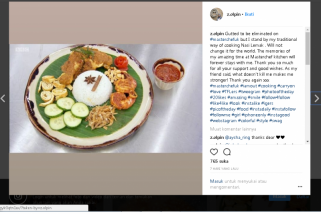 Ayam rendang dikritik karena tak garing, warga Malaysia murka
