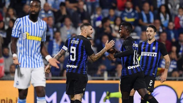 Inter Milan ke Peringkat Tiga Liga Italia Usai Kalahkan SPAL