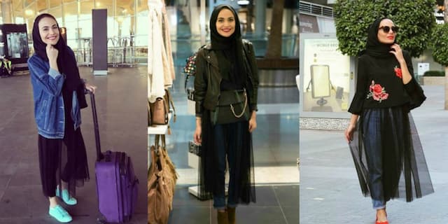 `Hijab Street Style` dengan Rok Tutu Modern