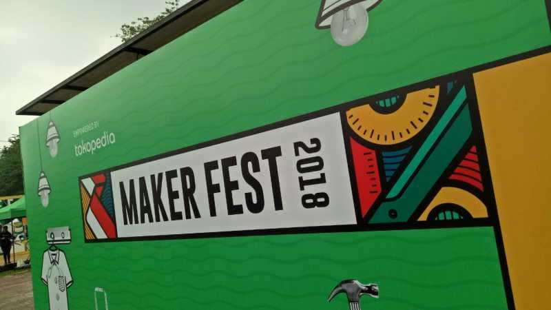 Resmi Digelar, Kreator Bandung Pamer Produk Kreatif di Maker Fest 2018