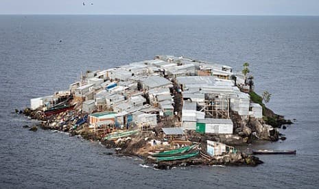 Ini Pulau Berpenduduk Terpadat di Dunia