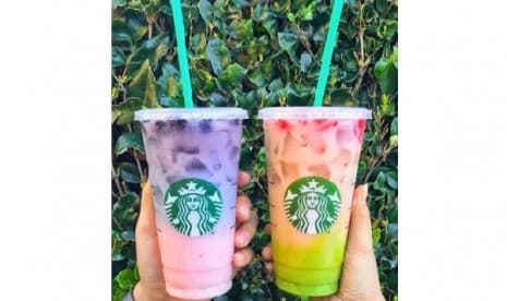 Minuman Pelangi Starbucks Mulai Banjiri Instagram
