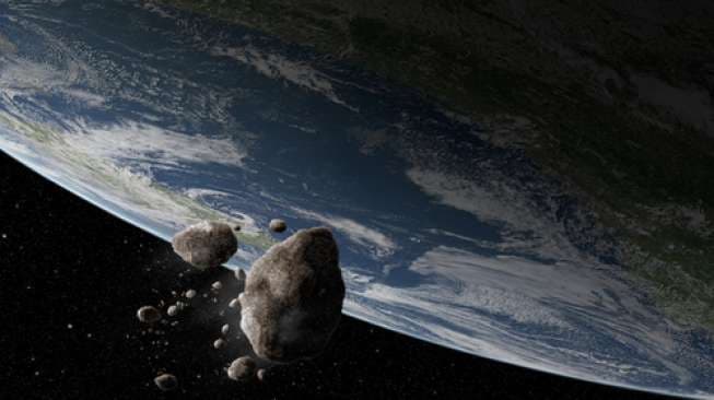 Selamat! Asteroid Seukuran Ikan Paus Hanya Melewati Bumi