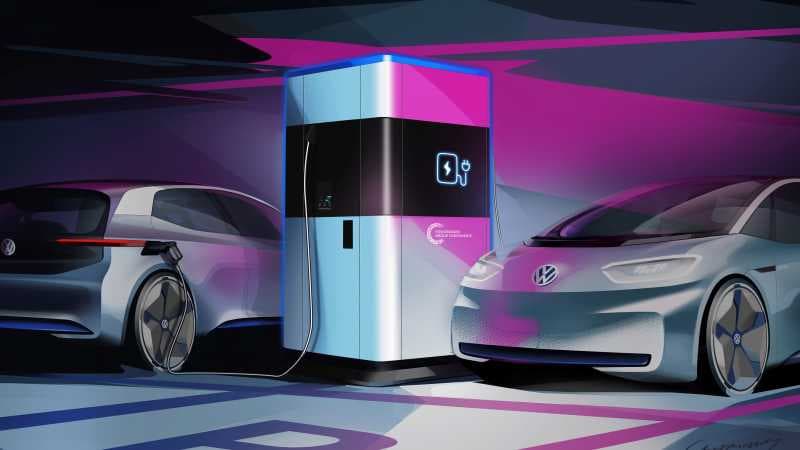 Volkswagen Mau Bikin Powerbank untuk Mobil Listrik