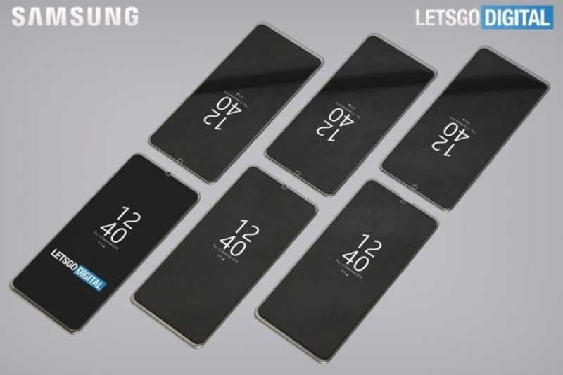 Paten Desain Layar Samsung Terkuak, Begini Wujudnya