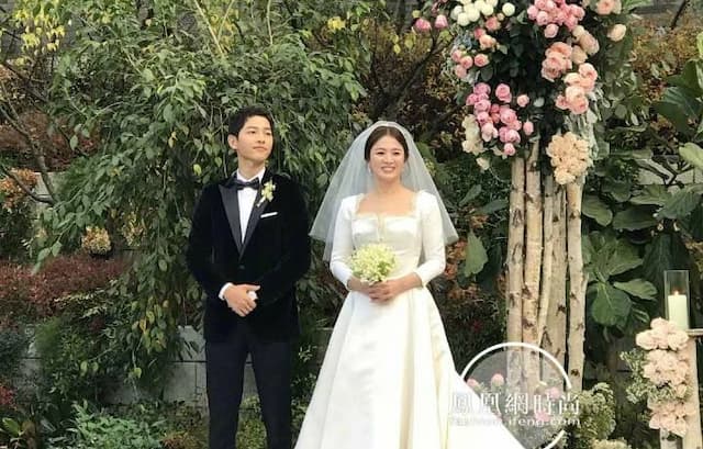 Media Liput Pernikahan Song - Song Couple Pakai Drone, Netizen: Tidak Etis!