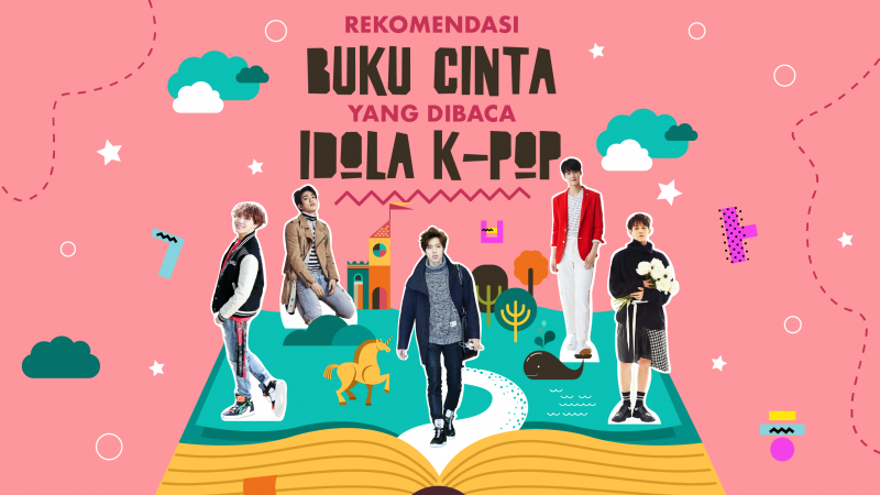 Infografik: Rekomendasi Buku Cinta yang Dibaca Idola K-Pop