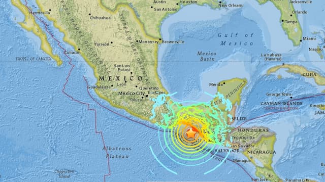 Tsunami Terjadi di Meksiko Usai Gempa 8 M